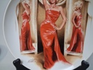 Samlartallrikar. 19st, "Marylin Monroe", Delphi, Bradex, 1990-talet.