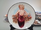 Samlartallrikar. 19st, "Marylin Monroe", Delphi, Bradex, 1990-talet.