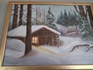 Värmefilt 150x80cm & diverse tavlor.