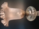 Fotogenlampa. Elektrifierad.
