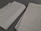 Diverse textil. Mestadels större dukar.