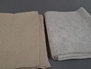 Diverse textil. Mestadels större dukar.
