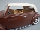 Modellbil. Coccinella VW 1949, Skala 1/17, Solido.