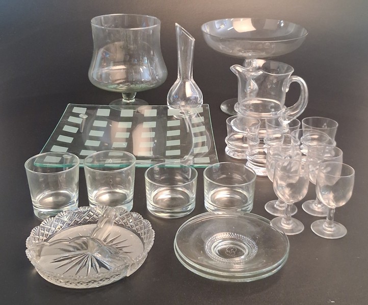 Diverse glas.