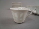 FRIEDL HOLZER KJELLBERG. Kaffeservis, "Risporslin", 32 delar, Arabia, 1900-talet.