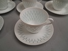 FRIEDL HOLZER KJELLBERG. Kaffeservis, "Risporslin", 32 delar, Arabia, 1900-talet.