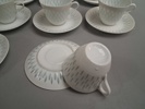 FRIEDL HOLZER KJELLBERG. Kaffeservis, "Risporslin", 32 delar, Arabia, 1900-talet.