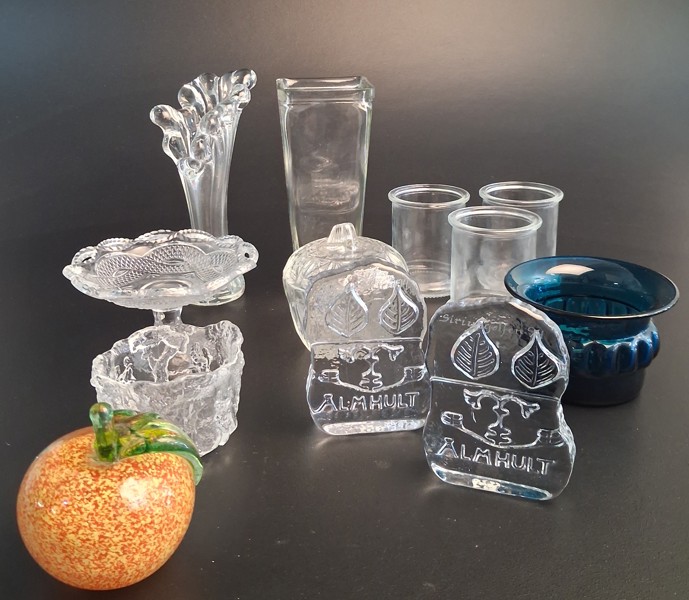 Diverse glas.