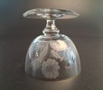 12 Coupeglas. Kosta, dekor av blommor.