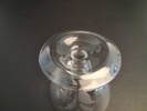 12 Coupeglas. Kosta, dekor av blommor.