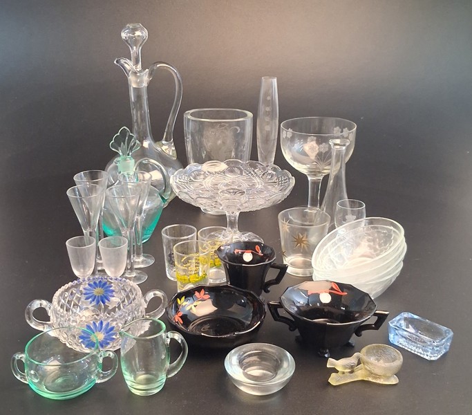 Diverse glas.