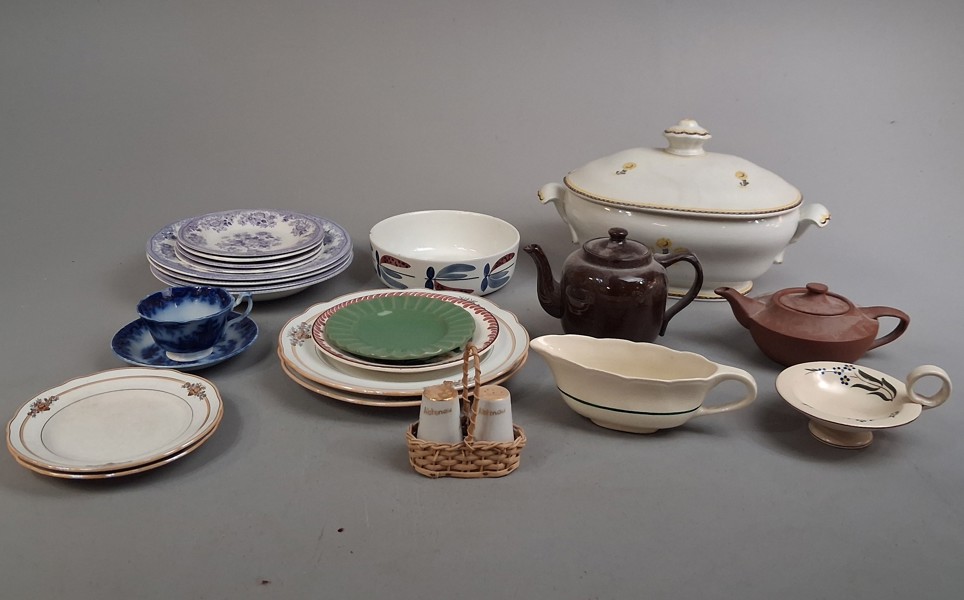 Diverse äldre porslin & keramik m.m.