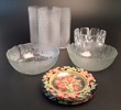 Diverse glas. Bl.a Orrefors, Arcoroc.