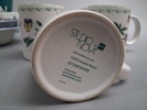 Diverse porslin. Bl.a 9 muggar. Studio Nova Garden Bloom m.m.