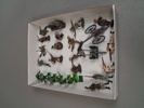 23 Soldater, figurer. Bl.a Elastolin & Britains m.m.