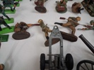 23 Soldater, figurer. Bl.a Elastolin & Britains m.m.