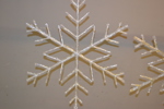 2 Dekorationsbelysning. Snöflingor, Konstsmide.