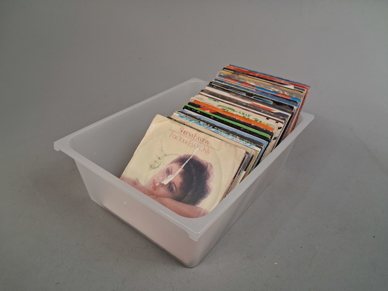 Diverse vinylskivor. EP/Singlar.