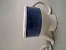 HERTHA BENGTSON. Kaffekanna, "Koka Blå", Rörstrand.