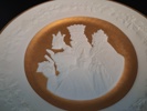 4 Tallrikar. Franklin Porcelain.