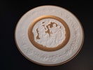 4 Tallrikar. Franklin Porcelain.