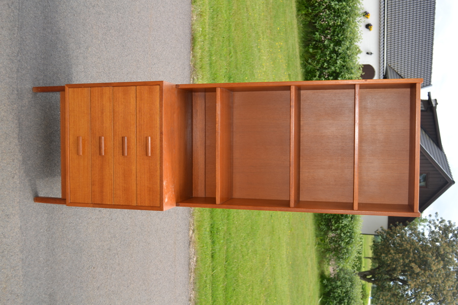Bokhylla. Teak, 1950/60-talet.