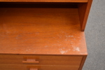 Bokhylla. Teak, 1950/60-talet.