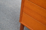 Bokhylla. Teak, 1950/60-talet.