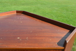 Barskåp (hörnskåp). Teak, 1950/60-talet.