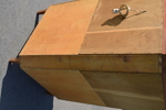 Barskåp (hörnskåp). Teak, 1950/60-talet.