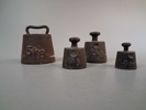 4 Vikter, 5kg, 2kg, 1kg & 5hg.