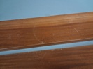 Vägghylla. Stringstil, 1950/60-talet.