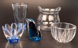 Diverse glas. Bl.a Orrefors, FM Ronneby m.m.