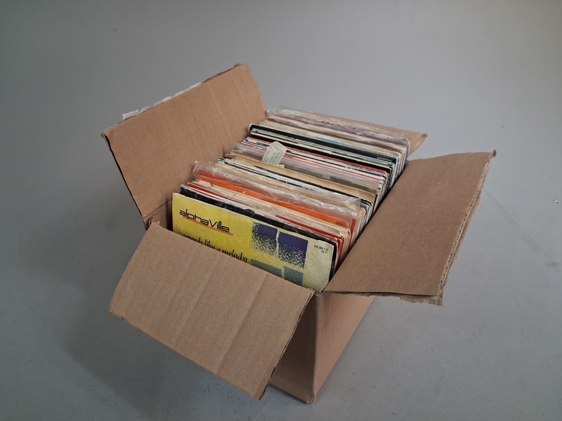 Diverse vinylskivor. EP/Singlar.