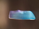 MATS JONASSON. Glas-skulptur, Målerås, signerad.