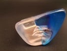 MATS JONASSON. Glas-skulptur, Målerås, signerad.