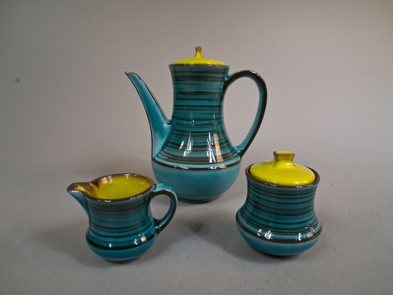 3 Delar, Ceramica Darte. Salerno, Italy.
