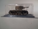 Modell av Sovjetisk stridsvagn KB-2 från 1941, DeAgostini`s "Legends of armored Vehicles", Skala 1:43, metall & plast.