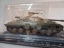 Modell av Sovjetisk stridsvagn T-64B från 1976, DeAgostini`s "Legends of armored Vehicles", Skala 1:43, metall & plast.