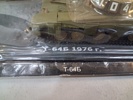 Modell av Sovjetisk stridsvagn T-64B från 1976, DeAgostini`s "Legends of armored Vehicles", Skala 1:43, metall & plast.