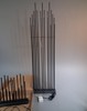 2 El ljusstakar. Bordsstake av Yvonne Jansson Åhman "Hjärtat" Lampgustaf & Golvstake Ventura design.