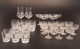 Diverse glas. spritglas. Bl.a Glimma m.m.