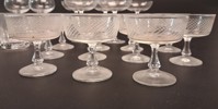 Diverse glas. spritglas. Bl.a Glimma m.m.
