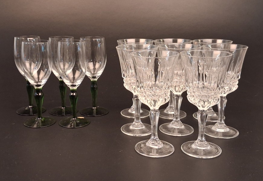 Diverse glas. Bl.a Åfors m.m.