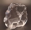 Diverse glas. Glasskulpturer. Bl.a Mats Jonasson m.m.