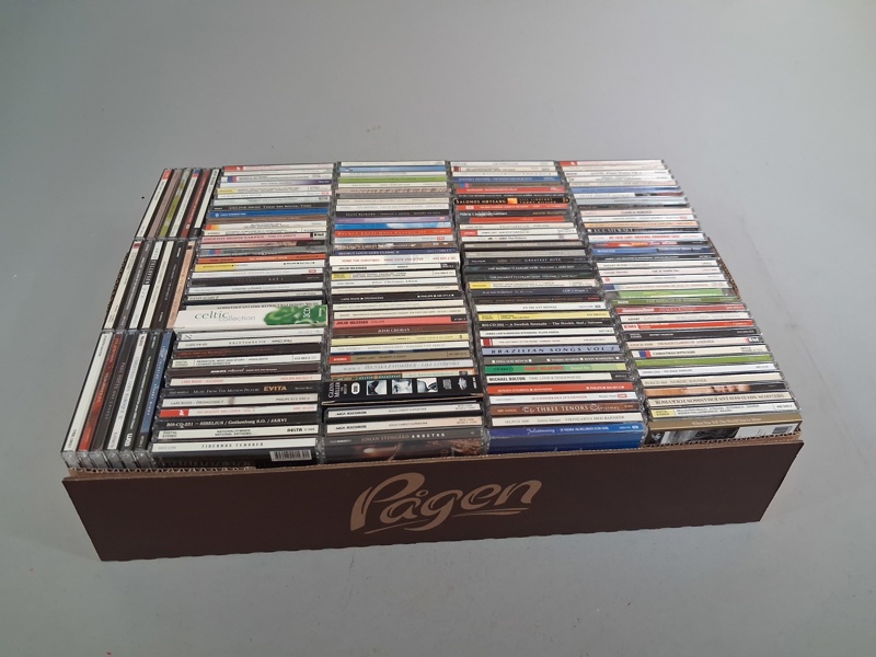 Diverse CD-Skivor.