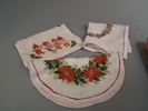 Diverse textil. Juldukar m.m.