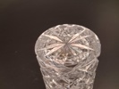 Shaker. Glas, slipad dekor, 1900-talet.