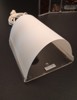 Bordslampa. Blyinfattat glas med tryckt dekor.