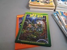 Diverse seriealbum m.m. Bl.a Fantomen, 91an, kronblom m.m.